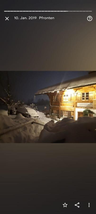 Ferienwohnung Schankwirtschaft Wohlfart Pfronten Exteriér fotografie